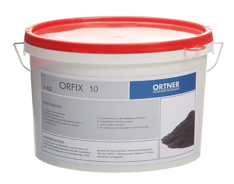 Orfix 10 Feuerfest Kleber Schwarz, 4 Kg 4 Orfix 10 Feuerfest Kleber Schwarz, 4 Kg – Bild 2