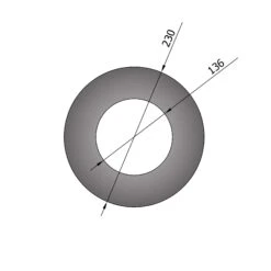 Wandrosette Stahl Randbreite 50 Mm Hellgrau -Sica Heizung Geschaft 13 621lmvamjkngtmpq