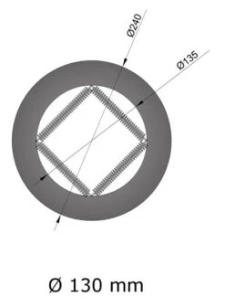 Wandrosette Stahl Mit Feder Hellgrau -Sica Heizung Geschaft 13 625o1p6llcprzzl7
