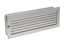 Warmluftgitter Edelstahl Hochglänzend -Sica Heizung Geschaft 1387 1