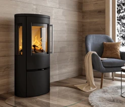 Kaminofen TermaTech TT23RG Schwarz, 5,6 KW -Sica Heizung Geschaft 13d7e8a8629db284f5c08b10b9d02471