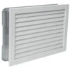 Kaltluftgitter Stahl Weiß -Sica Heizung Geschaft 1413 0