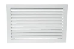 Kaltluftgitter Stahl Weiß -Sica Heizung Geschaft 1413 1