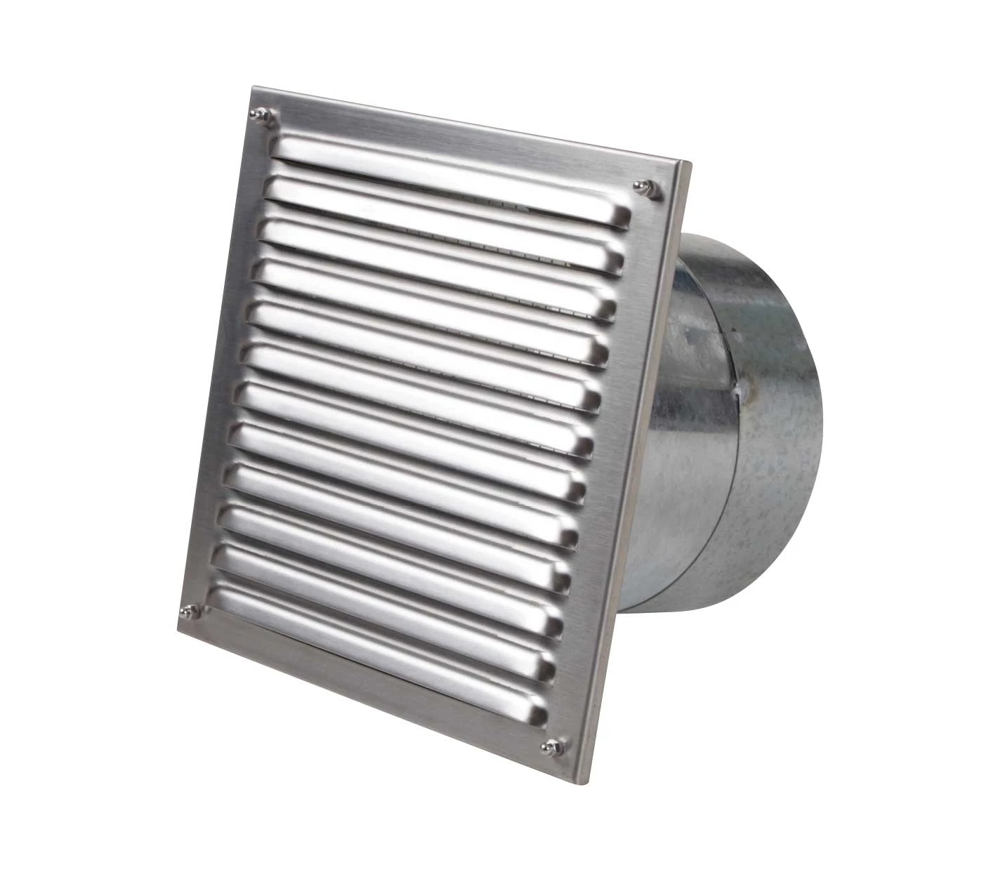 Außenluftgitter 23 X 23 Cm Edelstahl Mit Anschlussstutzen 3 Außenluftgitter 23 X 23 Cm Edelstahl Mit Anschlussstutzen