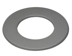 Wandrosette Stahl Randbreite 50 Mm Hellgrau