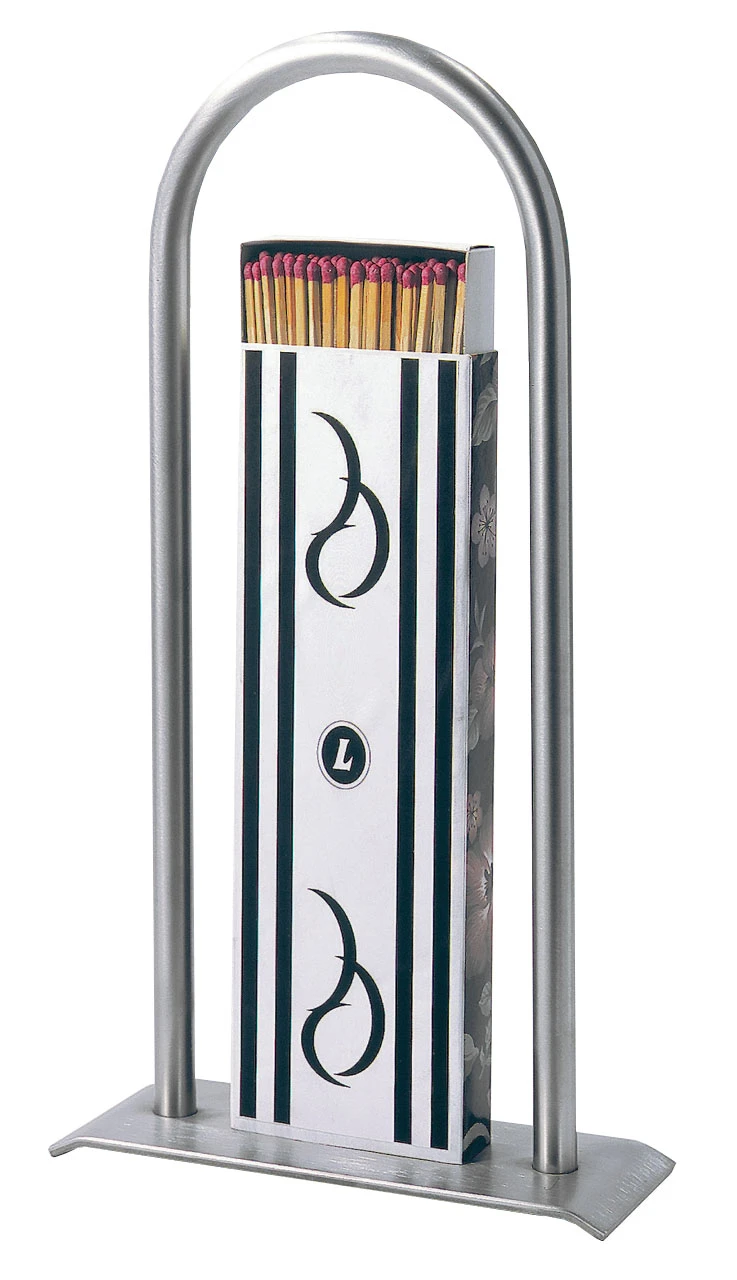 Zündholzständer Lienbacher Aus Edelstahl, Matt Gebürstet 4 Zündholzständer Lienbacher Aus Edelstahl, Matt Gebürstet – Bild 2