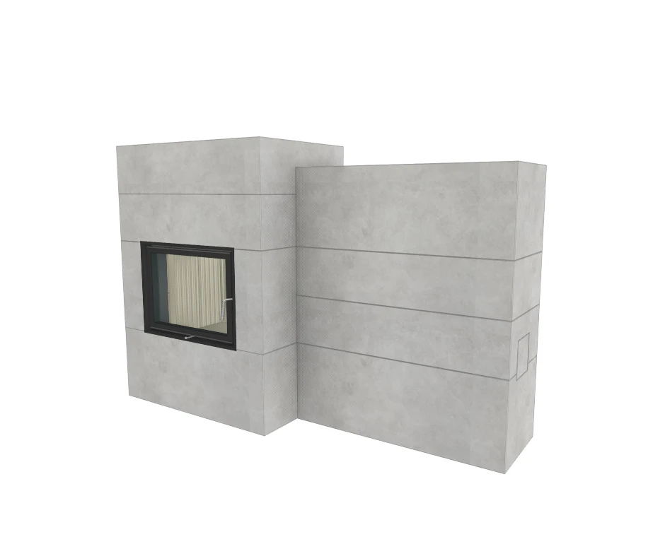 Grundofen Brunner BSG 01 Modul Speicher Stein Nebenstehend, Niedrig 5 Grundofen Brunner BSG 01 Modul Speicher Stein Nebenstehend, Niedrig – Bild 3