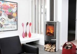 Kaminofen TermaTech TT20Rs Speckstein Schwarz, 5 KW -Sica Heizung Geschaft 2511 1