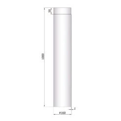 Rauchrohr Stahl 1000 Mm Unlackiert -Sica Heizung Geschaft 26 150rp9z8i9vbebcw
