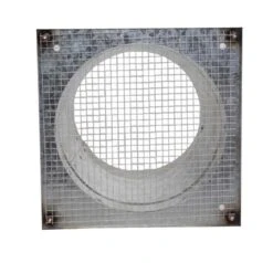 Außenluftgitter 23 X 23 Cm Mit Anschlussstutzen Verzinkt -Sica Heizung Geschaft 29a18a692e33dcf965200cad0a79f9fb