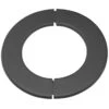Wandrosette Rauchrohr Stahl Zweiteilig Randbreite 52 Mm Ø 155 Mm Schwarz -Sica Heizung Geschaft 3457 0