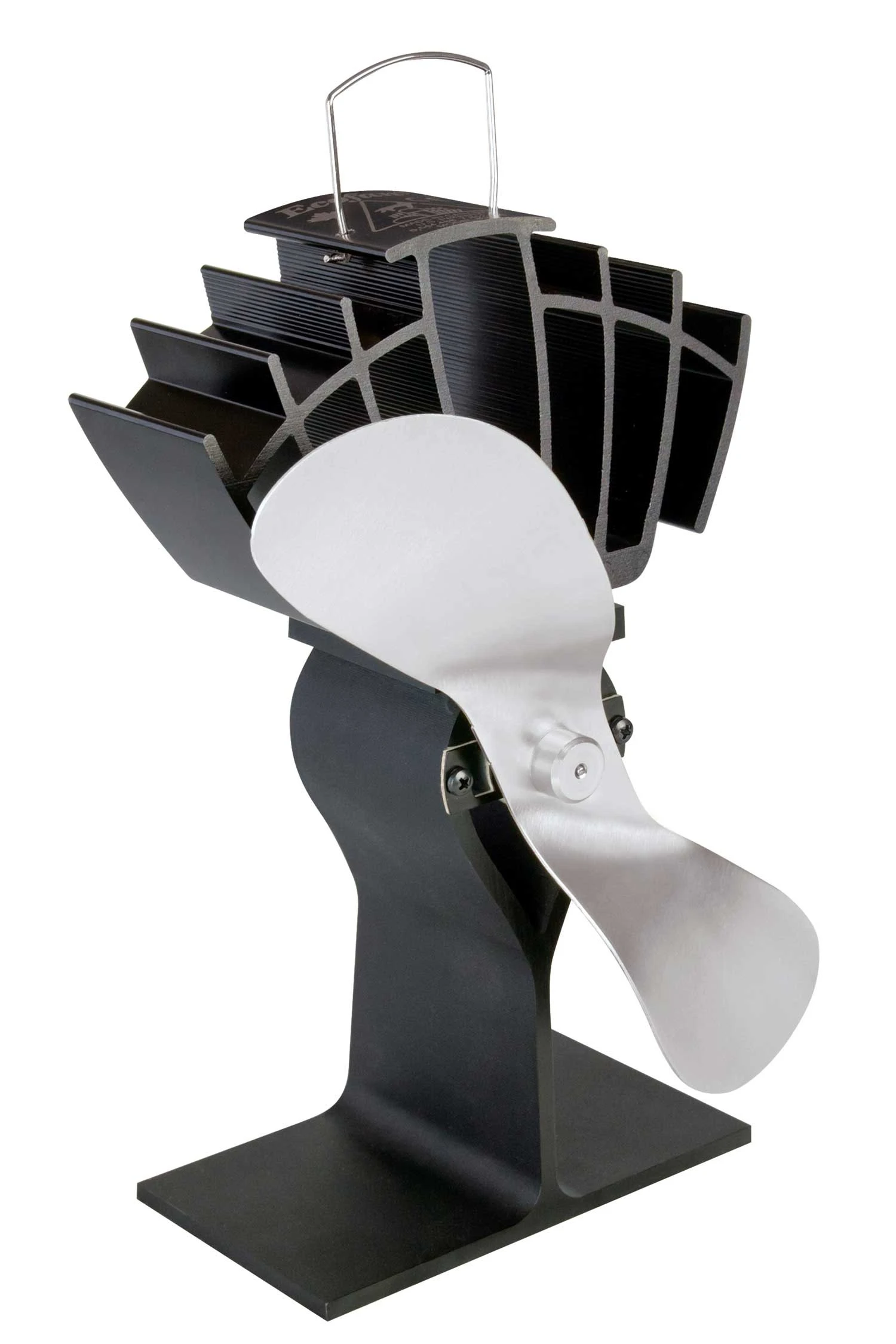 Kaminofen Ventilator Ecofan 810 KBX, Schwarz-silber 3 Kaminofen Ventilator Ecofan 810 KBX, Schwarz-silber