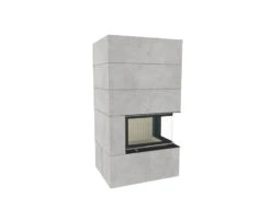 Kaminbausatz Brunner Systemkamin BSK 02 Eck Kamin Rechts Schiebetür, 11 KW -Sica Heizung Geschaft 43fb84af3974b62b51cc2b16dca6925c