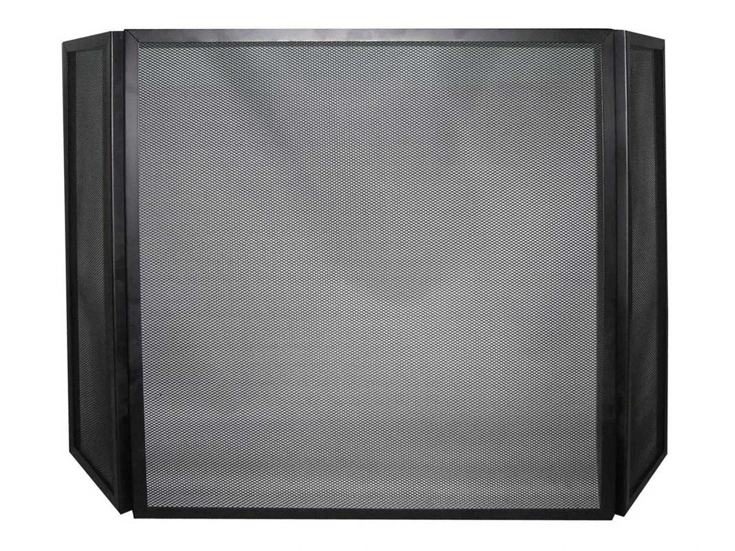 Kamingitter Schmiedeeisen Lienbacher, 3-teilig Schwarz 3 Kamingitter Schmiedeeisen Lienbacher, 3-teilig Schwarz