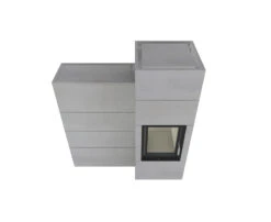 Kaminbausatz Brunner Systemofen BSO 03 Tunnel HKD 2.2 DF, 9 KW -Sica Heizung Geschaft 45dd62cb554ddf631fe1695150c7c287