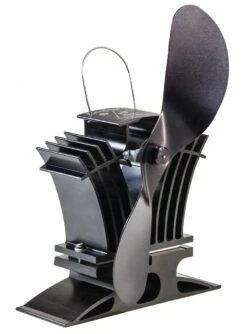 Kaminofen Ventilator Ecofan 806 CAXBX, Schwarz-schwarz