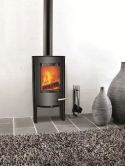 Kaminofen TermaTech TT20 Bazic Schwarz, 5 KW 9 Kaminofen TermaTech TT20 Bazic Schwarz, 5 KW -Sica Heizung Geschaft 4645 1