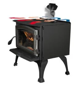 Kaminofen Ventilator Ecofan 812 XBX AirMax, Schwarz-schwarz -Sica Heizung Geschaft 4719 3