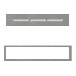 Einbauprofil XL Mit Bio Ethanol Brenner Silber Xaralyn -Sica Heizung Geschaft 5176df053ccc977851a74edaadd93f11