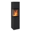Kaminofen Nordpeis QUADRO 3 Schwarz, 6 KW -Sica Heizung Geschaft 5495 016701
