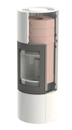 Kaminbausatz Nordpeis RONDA 160, 5 KW 12 Kaminbausatz Nordpeis RONDA 160, 5 KW -Sica Heizung Geschaft 5505 4