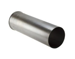 Wandfutter Rauchrohr Stahl Einwandig 500 Mm Lang Ø 150 Mm Unlackiert -Sica Heizung Geschaft 5603 1