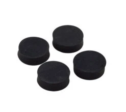Gummifüße Standfüße Ø 30 X 10 Mm, Schwarz