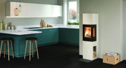 Kaminbausatz Nordpeis LISBOA, 4 KW -Sica Heizung Geschaft 5699 1