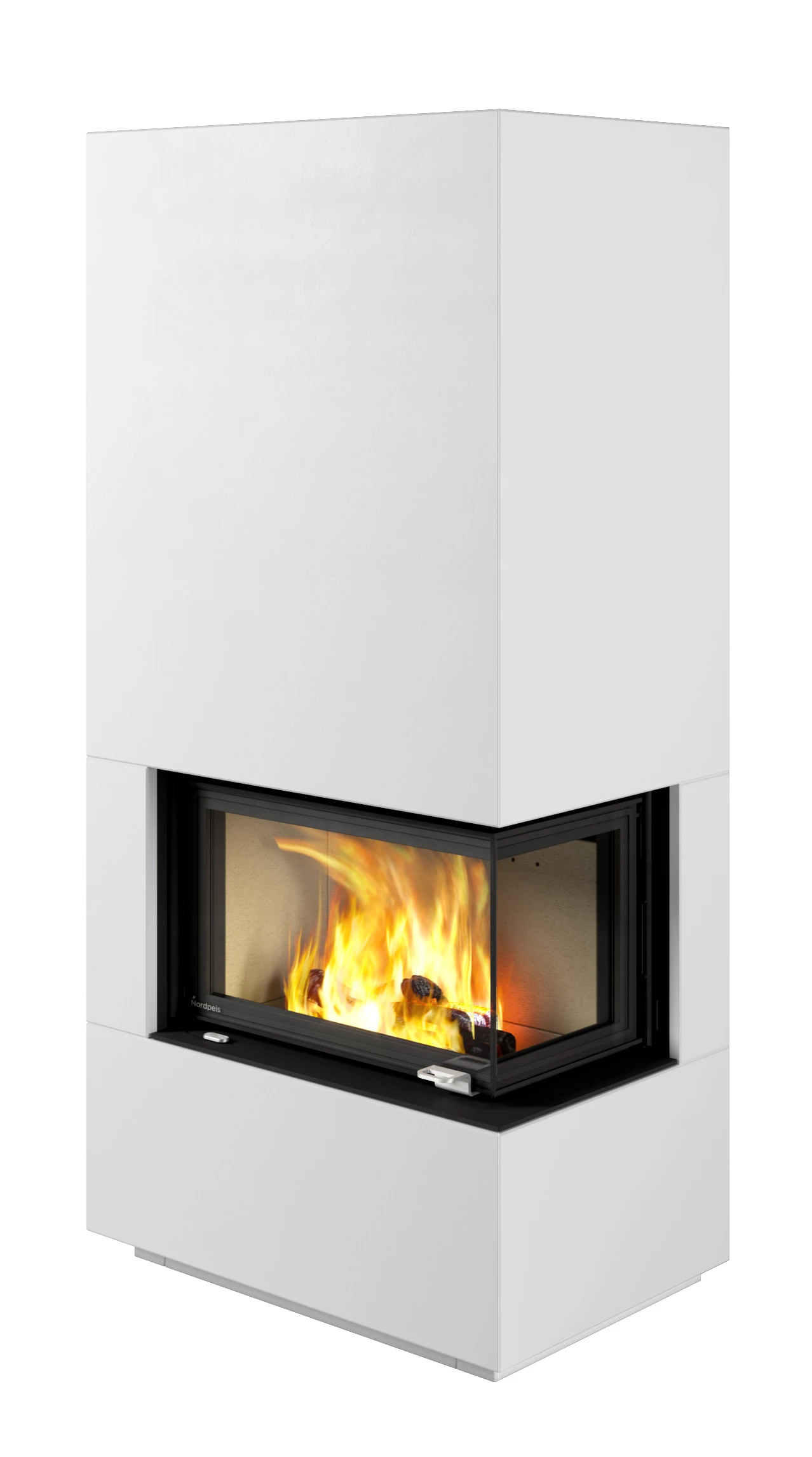 Kaminbausatz Nordpeis MONACO A Links LOW BASE IR Super Max, 7 KW 5 Kaminbausatz Nordpeis MONACO A Links LOW BASE IR Super Max, 7 KW – Bild 3