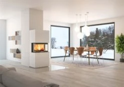 Kaminbausatz Nordpeis MONACO HIGH BASE IR Super Max, 8 KW -Sica Heizung Geschaft 5868 1