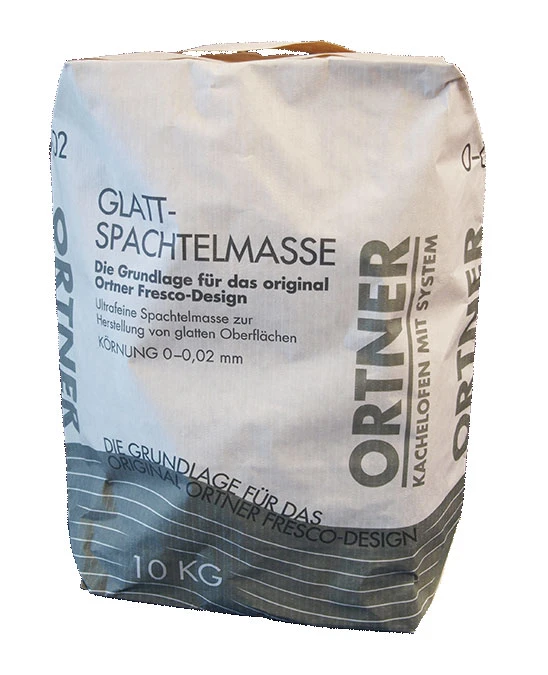 Glattspachtelmasse Ofen Weiß 0-0,2 Mm, 10 Kg Sack 3 Glattspachtelmasse Ofen Weiß 0-0,2 Mm, 10 Kg Sack