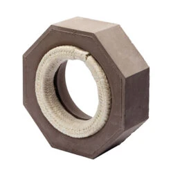 Keramik Modul Speicher 300 Anschlussstück Auf Eisenrohr 300 X 300 X 100 Mm, Ø 160 Mm