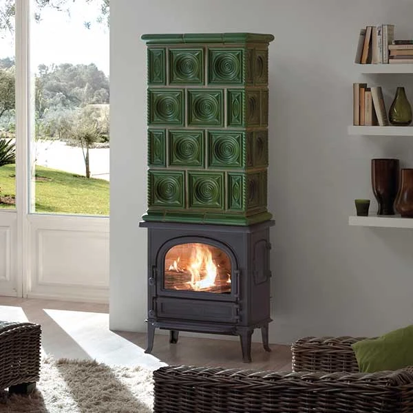 Kaminofen Leda ANTIGUA H Schwarz, 9 KW 7 Kaminofen Leda ANTIGUA H Schwarz, 9 KW – Bild 5