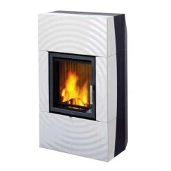 Kaminofen Wasserführend Leda FONDIA, 13 KW -Sica Heizung Geschaft 6660 1abafa