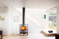 Kaminofen TermaTech TT22R Schwarz, 7,5 KW -Sica Heizung Geschaft 6794 1e0fff