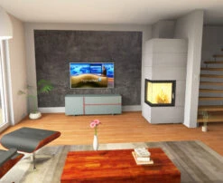 Kaminbausatz Brunner Systemkamin BSK 01 Eck Kamin Drehtür, 10 KW -Sica Heizung Geschaft 6e65a4a6182d92814dd5028f24c283b0