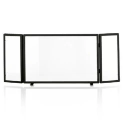 Funkenschutz Glas Heibi 3-teilig, 111 X 47 X 15 Cm -Sica Heizung Geschaft 7058 1