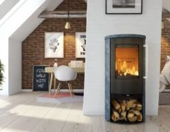 Kaminofen TermaTech TT21RS Speckstein Matt, 5 KW -Sica Heizung Geschaft 7096 1