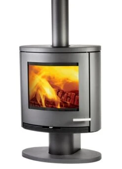 Kaminofen TermaTech TT22RP Schwarz, 5 KW