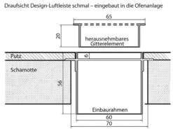 Design-Blende D2 Für Luftleiste Weiß -Sica Heizung Geschaft 710f9587436f626747d852906ca7f74f