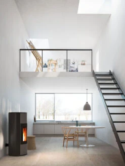 Pelletofen MCZ HALO Maestro UP M2, 8 KW -Sica Heizung Geschaft 7191 6