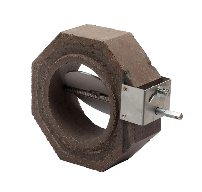 Keramik Modul Speicher 240 Rohr Halbteil Mit Anheizklappe 4 Keramik Modul Speicher 240 Rohr Halbteil Mit Anheizklappe – Bild 2