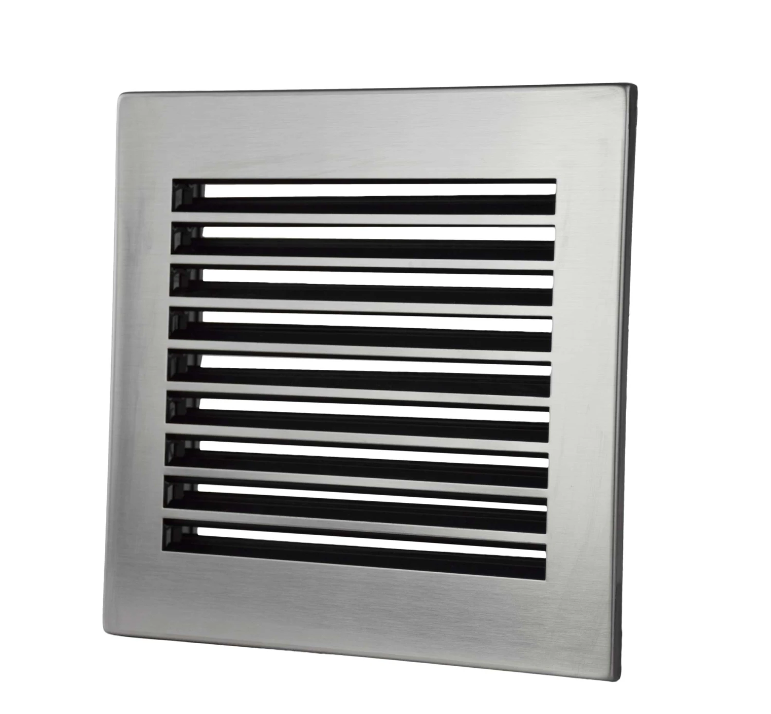 Kaltluftgitter Edelstahlblende Geschliffen 4 Kaltluftgitter Edelstahlblende Geschliffen – Bild 2