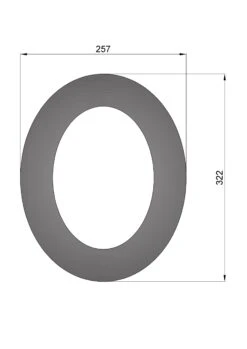 Wandrosette Rauchrohr Stahl 45° Oval Ø 150 Mm Schwarz -Sica Heizung Geschaft 96f48308cc7327a4437b5d67d6b7733d