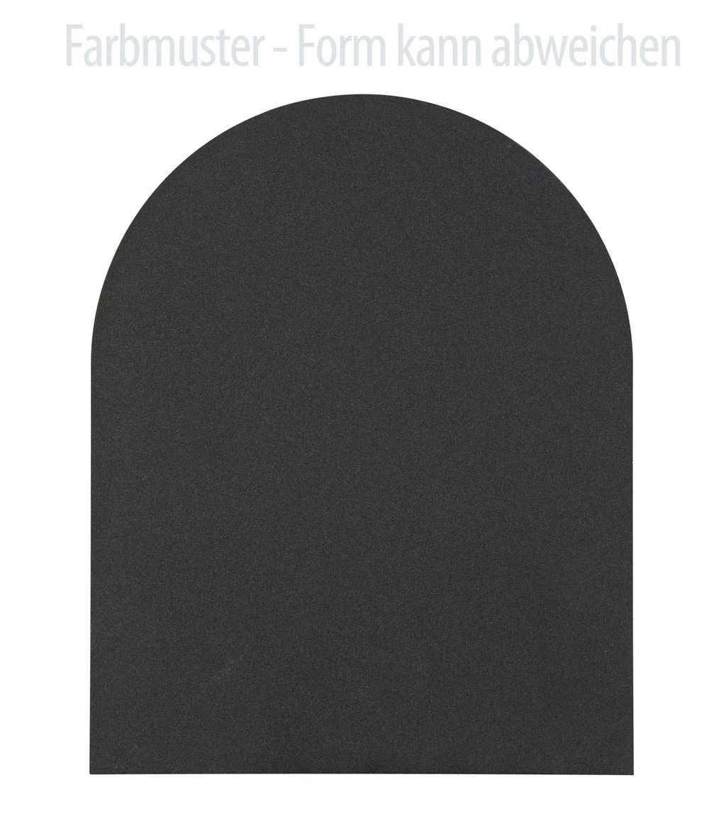 Kamin Bodenplatte, 2 Mm Stahl, Fünfeck 1100 X 1100 Mm, Schwarz 4 Kamin Bodenplatte, 2 Mm Stahl, Fünfeck 1100 X 1100 Mm, Schwarz – Bild 2