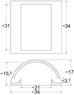 Keramische Lüftungsnische Für Heizeinsätze Mit LED-Beleuchtung -Sica Heizung Geschaft a6810bb579f22b826569c6df37244a24