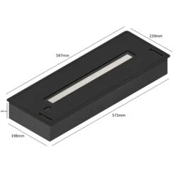 Einbauprofil L Mit Bio Ethanol Brenner Schwarz Xaralyn -Sica Heizung Geschaft bb599457910d9cf55026e13fe3991da0