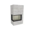 Kaminbausatz Brunner Systemkamin BSK 03 Eck Kamin Links Schiebetür, 12 KW -Sica Heizung Geschaft bsk03 06fsjjtjwpemm81