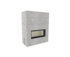 Kaminbausatz Brunner Systemkamin BSK 06 Architektur Kamin Schiebetür, 14 KW -Sica Heizung Geschaft bsk06 04kgzkbvdhtscav