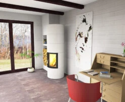 Kaminbausatz Brunner Systemofen BSO 01 HKD 2.2r, 7 KW -Sica Heizung Geschaft bso01 01apxvlihztc0ex